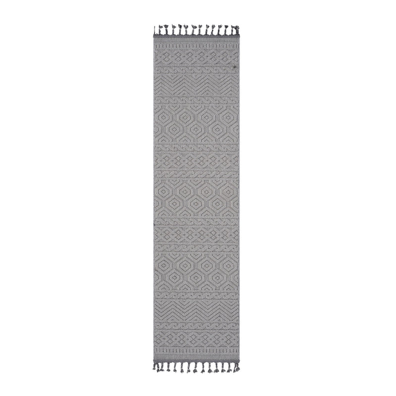 Guros - Geometric Indoor / Outdoor Area Rug - R&R Furniture Gallery (Fountain Valley, CA)