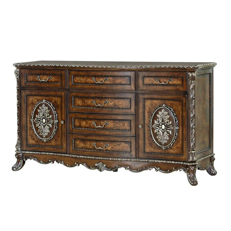 Devany - Dresser - Cherry - R&R Furniture Gallery (Fountain Valley, CA)