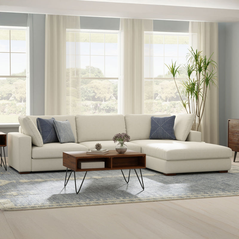 Charlie - Upholstered Deep Seater Sectional Sofa - R&R Furniture Gallery (Fountain Valley, CA)