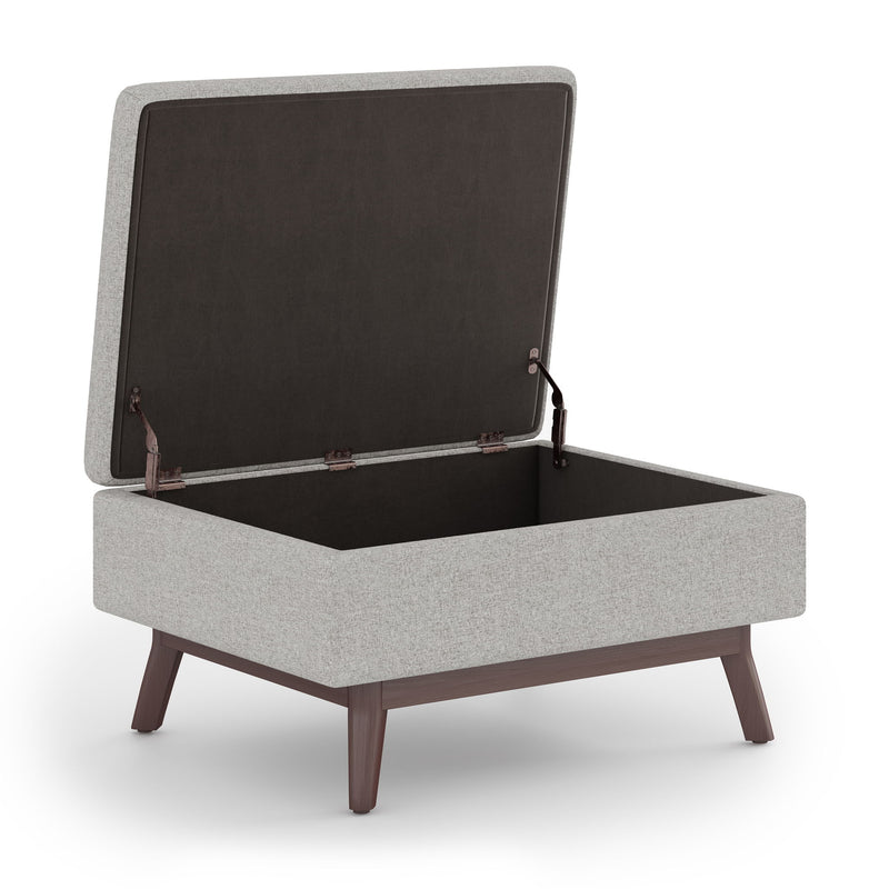 Owen - Upholstered Rectangular Storage Ottoman - R&R Furniture Gallery (Fountain Valley, CA)