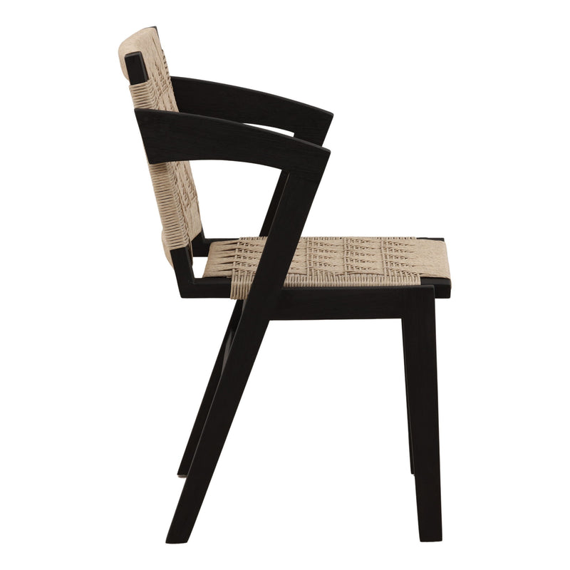 Deitra - Dining Chair - Sand And Black