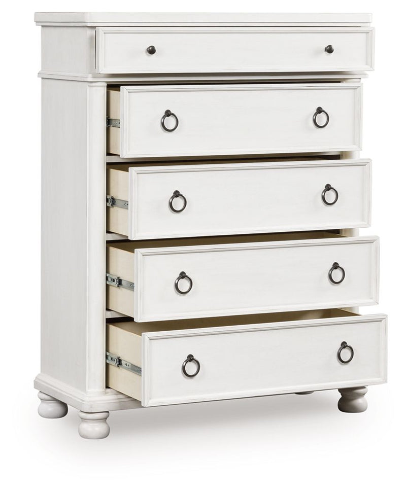 Rowlenstown - Five Drawer Chest - R&R Furniture Gallery (Fountain Valley, CA)