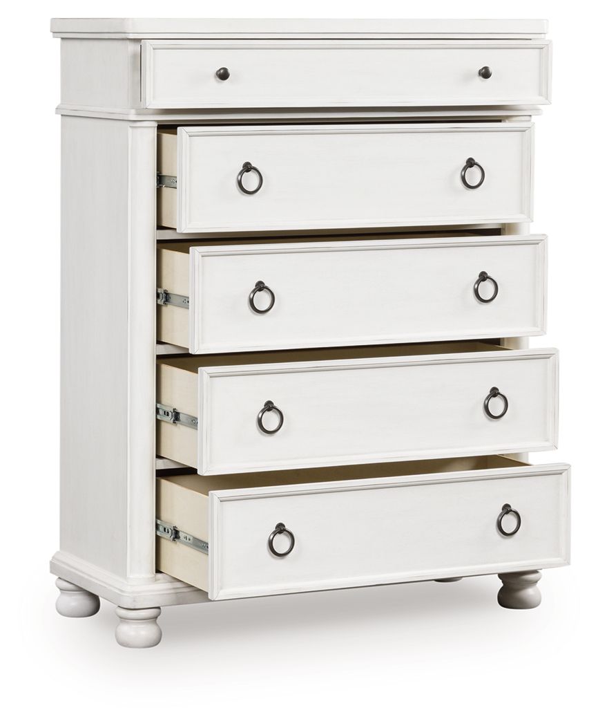 Rowlenstown - Five Drawer Chest - R&R Furniture Gallery (Fountain Valley, CA)