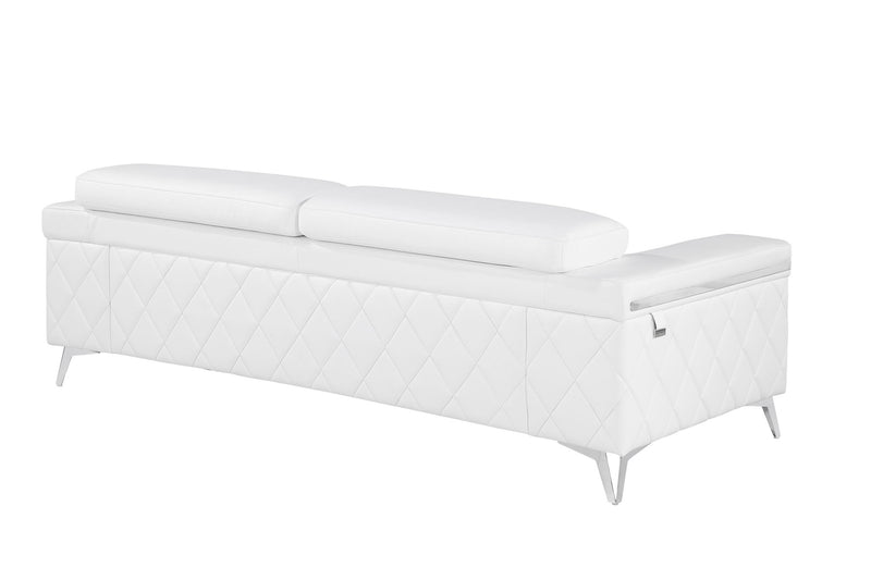 1140 - Top Grain Italian Leather Sofa - R&R Furniture Gallery (Fountain Valley, CA)