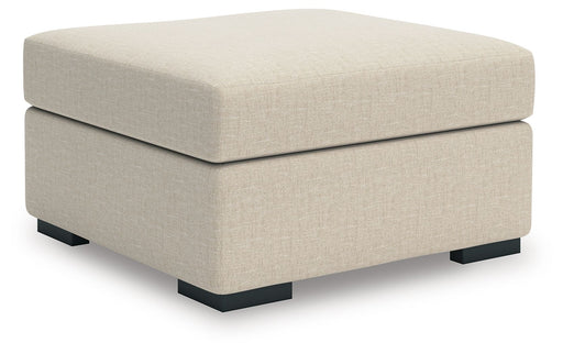 LadyMae - Oversized Accent Ottoman - Twill - R&R Furniture Gallery (Fountain Valley, CA)