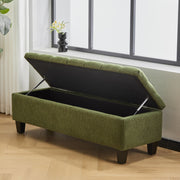 Ottoman Bench & Storage - Green - R&R Furniture Gallery (Fountain Valley, CA)