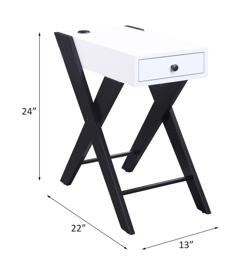 Fierce - Accent Table (USB Charging Dock) - R&R Furniture Gallery (Fountain Valley, CA)