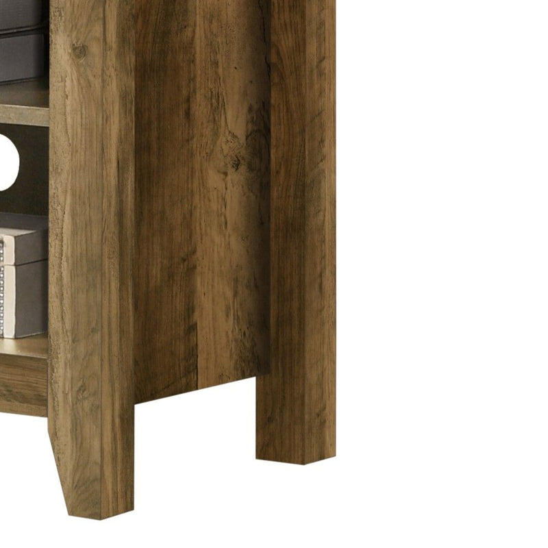 Benito - TV Stand With Open Shelves And Cable Management - R&R Furniture Gallery (Fountain Valley, CA)