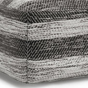 Clay - Square Pouf, Upholstered - R&R Furniture Gallery (Fountain Valley, CA)