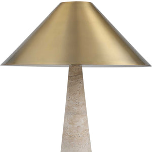 Under Cover - Table Lamp - Brass / Beige / Gold