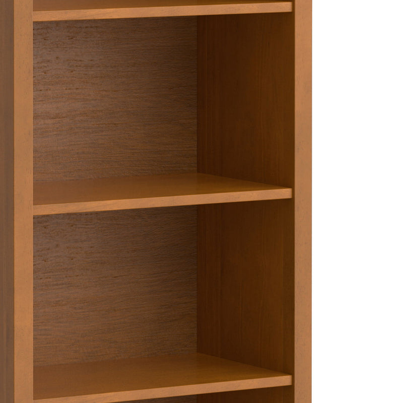 Warm Shaker - 5 Shelf Bookcase - R&R Furniture Gallery (Fountain Valley, CA)