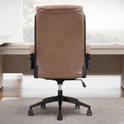 Dc#370 - Leather Desk Chair - R&R Furniture Gallery (Fountain Valley, CA)