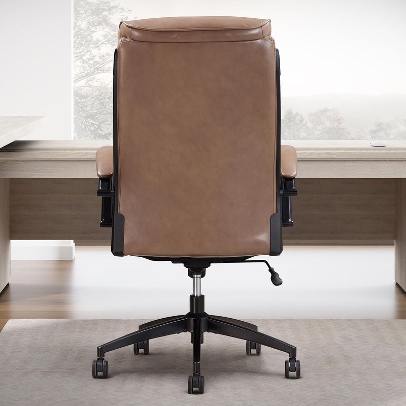 Dc#370 - Leather Desk Chair - R&R Furniture Gallery (Fountain Valley, CA)