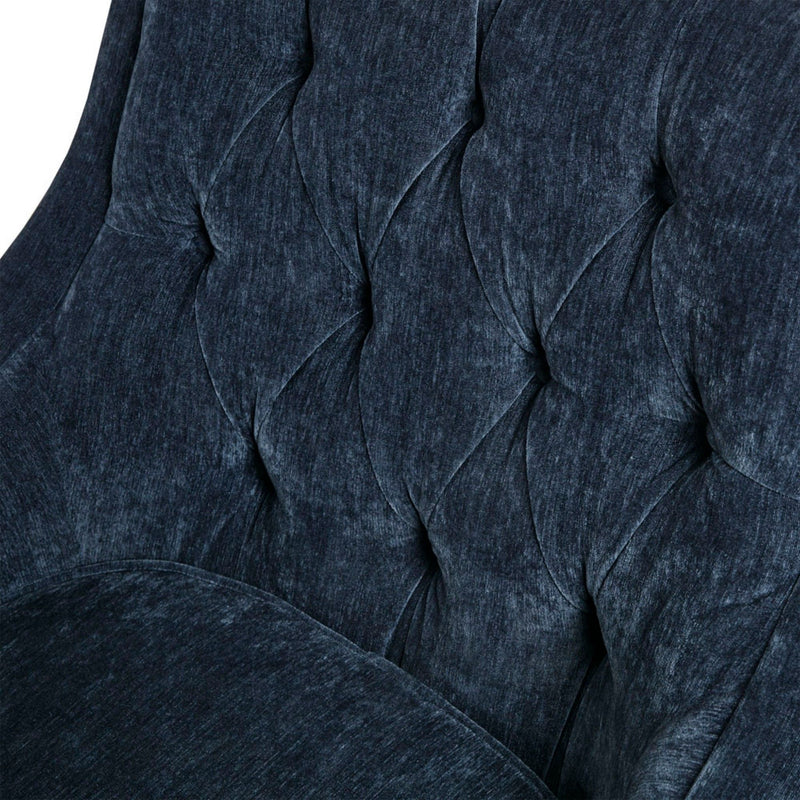 Button Tufted Accent Chair Vintage Style - R&R Furniture Gallery (Fountain Valley, CA)