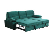 Kipling - Reversible Sleeper Sectional Sofa Chaise - R&R Furniture Gallery (Fountain Valley, CA)