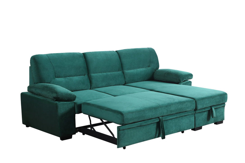 Kipling - Reversible Sleeper Sectional Sofa Chaise - R&R Furniture Gallery (Fountain Valley, CA)