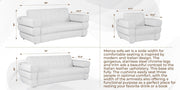904 - Italian Sofa Set - R&R Furniture Gallery (Fountain Valley, CA)