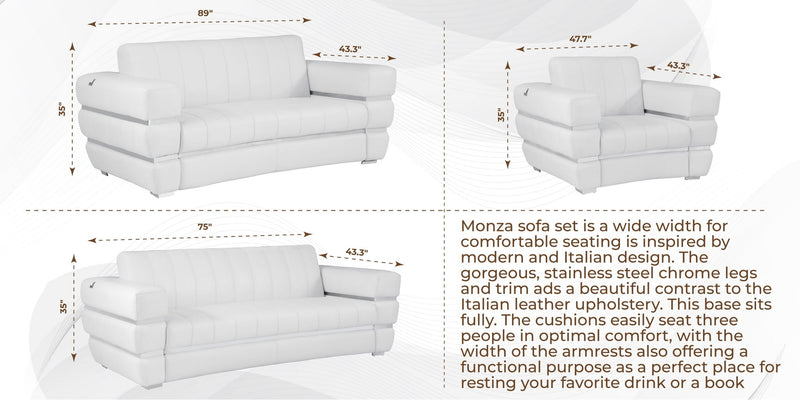 904 - Italian Loveseat - R&R Furniture Gallery (Fountain Valley, CA)