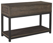 Johurst - Sofa Table - Grayish Brown - R&R Furniture Gallery (Fountain Valley, CA)
