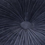 Handcrafted round accent pouf by Simpli-Home with textured fabric and plush cushioning for stylish seating and decor.