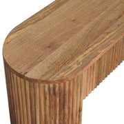 Soba - Straight Media Unit - Oak - R&R Furniture Gallery (Fountain Valley, CA)