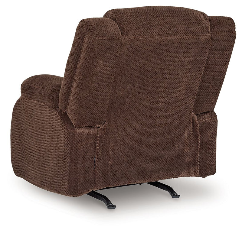 Free Wake - Power Rocker Recliner - Chocolate - R&R Furniture Gallery (Fountain Valley, CA)