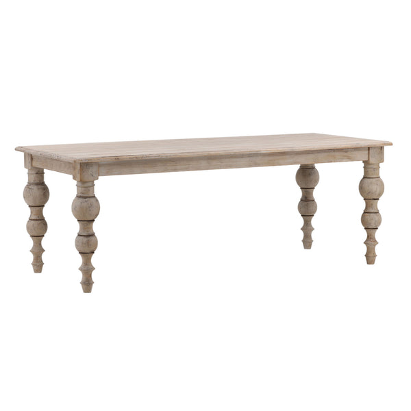 Merak - Dining Table 84" - Antique Weathered