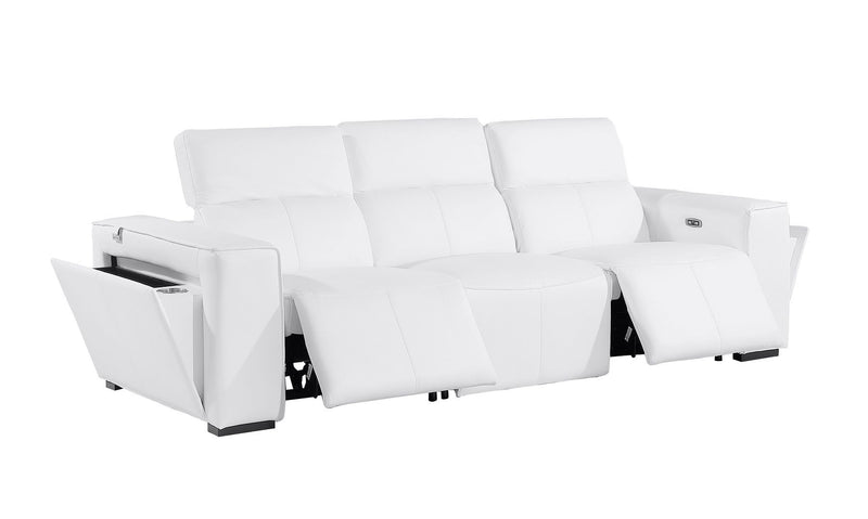 1224 - 6-Piece Modular Power Reclining Sofa, Loveseat & Chair Set In With 5 Power Recliners & Power Headrests