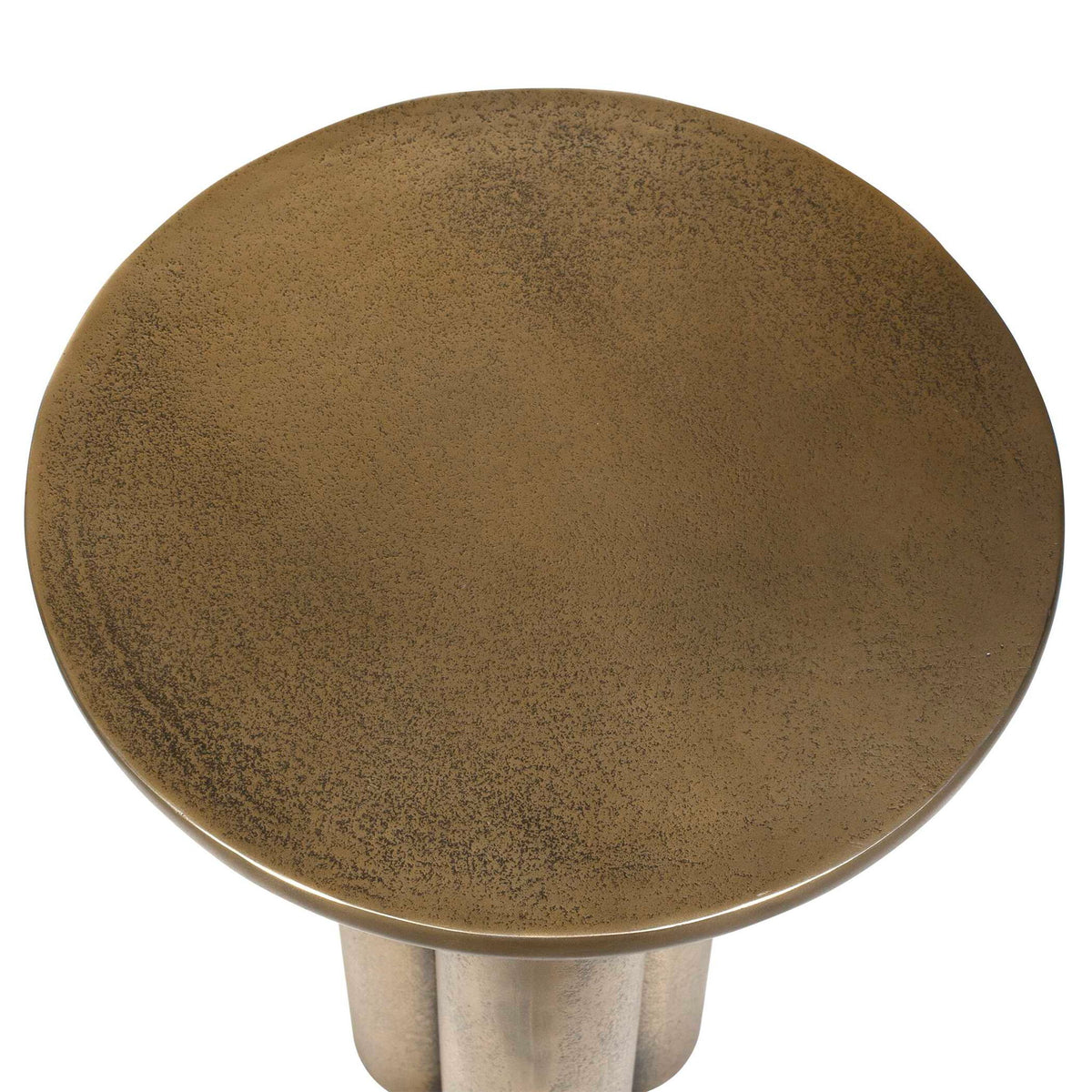 Thorp - Outdoor Accent Table - Brass