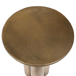 Thorp - Outdoor Accent Table - Brass