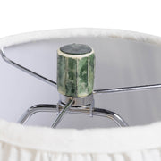 Yaya - Capiz Shell Table Lamp - Green - R&R Furniture Gallery (Fountain Valley, CA)