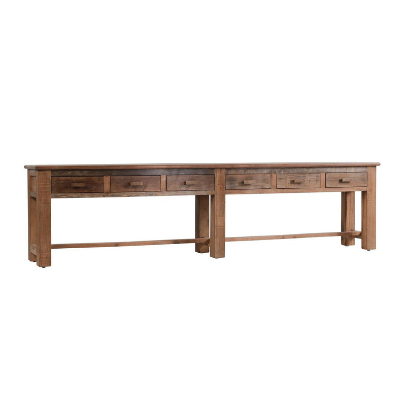 Ezra - Reclaimed Wood Console Table - R&R Furniture Gallery (Fountain Valley, CA)