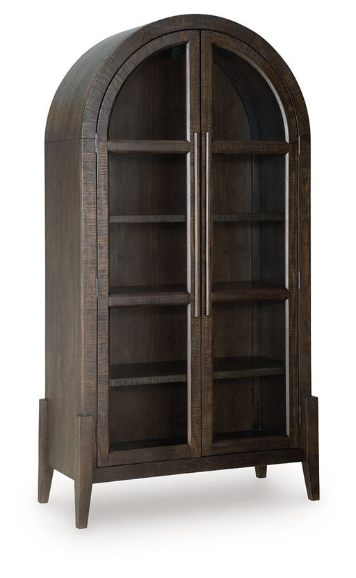 Benhall - Accent Cabinet - Dark Brown - R&R Furniture Gallery (Fountain Valley, CA)