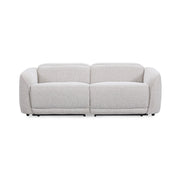 Ostend - Upholstered Power Recliner Sofa - Gray - R&R Furniture Gallery (Fountain Valley, CA)