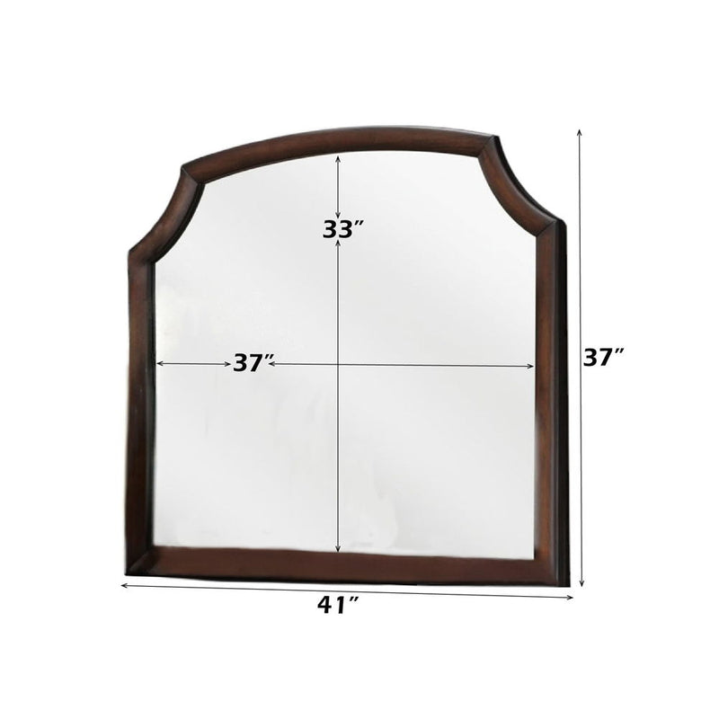 Lancaster - Mirror - Espresso - R&R Furniture Gallery (Fountain Valley, CA)