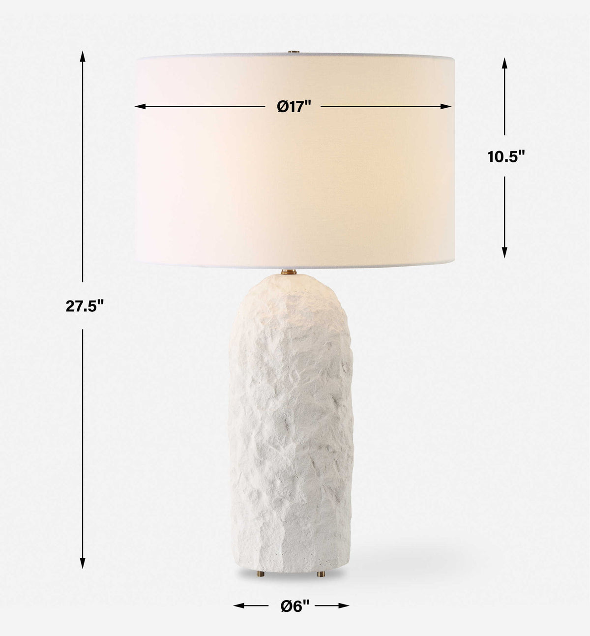 Vieste - White Table Lamp