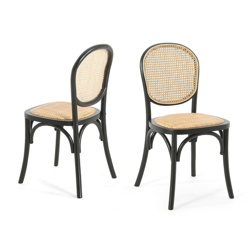 Vintage Style Dining Chairs (Set of 2) - R&R Furniture Gallery (Fountain Valley, CA)