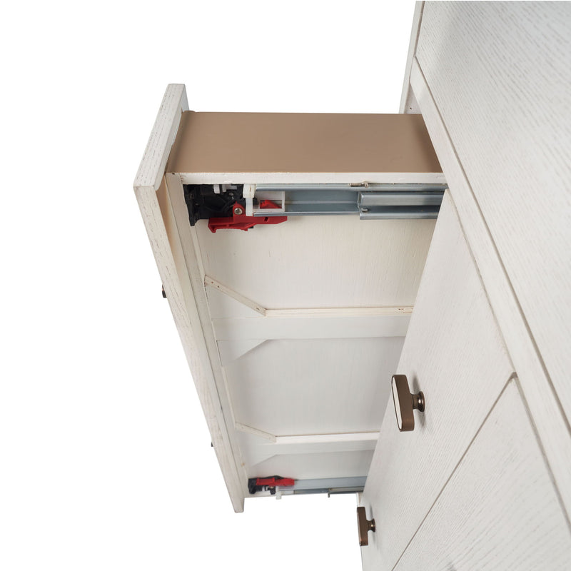 Server With Base - White - R&R Furniture Gallery (Fountain Valley, CA)