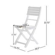 Positano - Foldable Dining Set - R&R Furniture Gallery (Fountain Valley, CA)