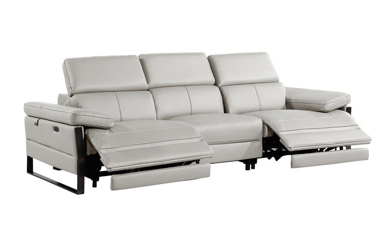 1246 - Modular Power Dual Reclining Sofa, Loveseat, And Chair Set With Power Headrests