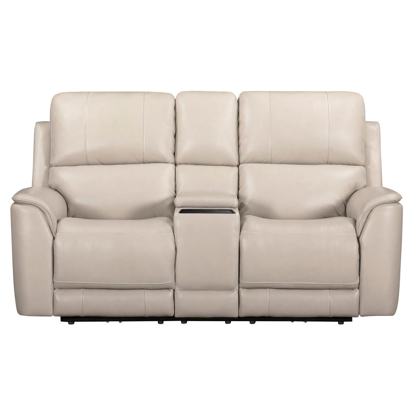 Parker Living Zero Gravity Power Reclining 3-piece sofa set in a modern living room with plush cushions and sleek design.