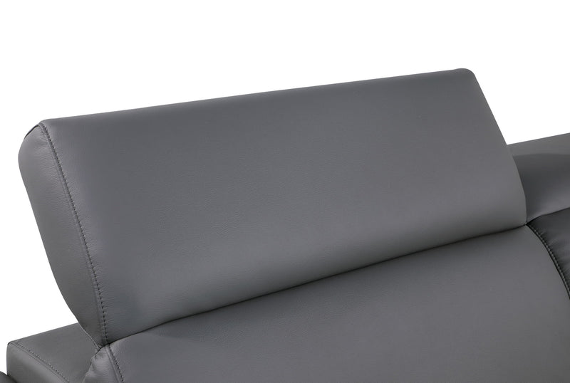 296 - Genuine Leather Chair - R&R Furniture Gallery (Fountain Valley, CA)