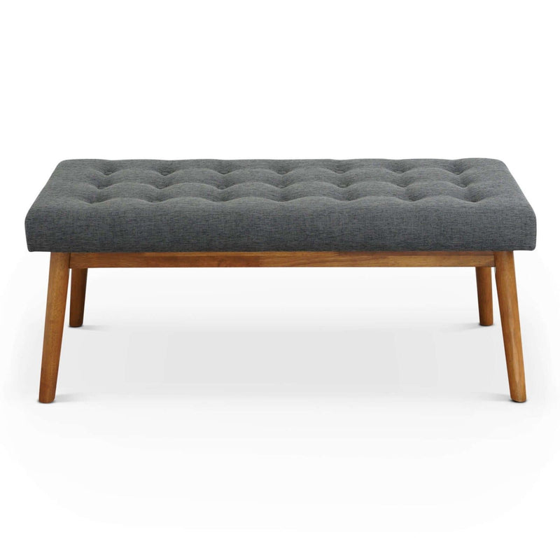 Delilah - Modern Bench - Gray - R&R Furniture Gallery (Fountain Valley, CA)