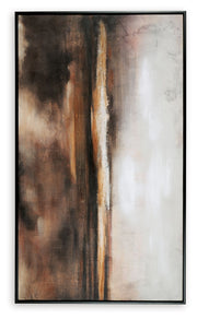 Drewland - Wall Art - Black / Brown / Orange - R&R Furniture Gallery (Fountain Valley, CA)