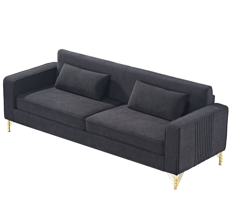 Aesthetic 3 Seater Couch With Classic Modern Appeal And Luxurious Soft Comfort - R&R Furniture Gallery (Fountain Valley, CA)
