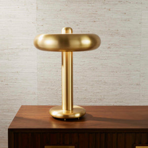 Put A Ring On It - Table Lamp - Gold