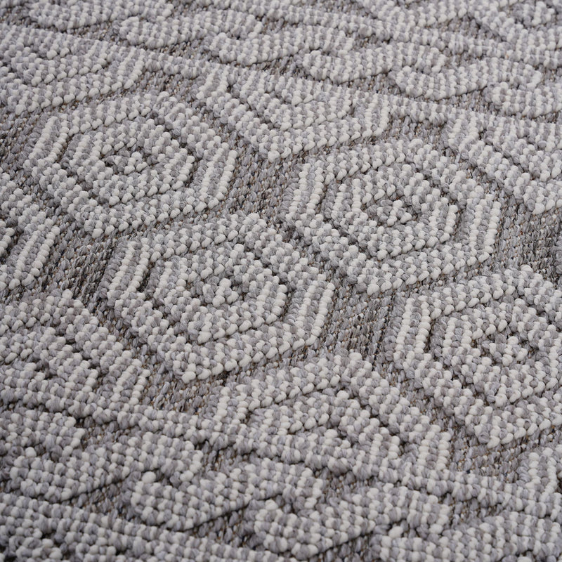 Guros - Trendy Geometric Indoor / Outdoor Rug - R&R Furniture Gallery (Fountain Valley, CA)