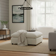 Cassandra - Ottoman With Removable Covers - R&R Furniture Gallery (Fountain Valley, CA)