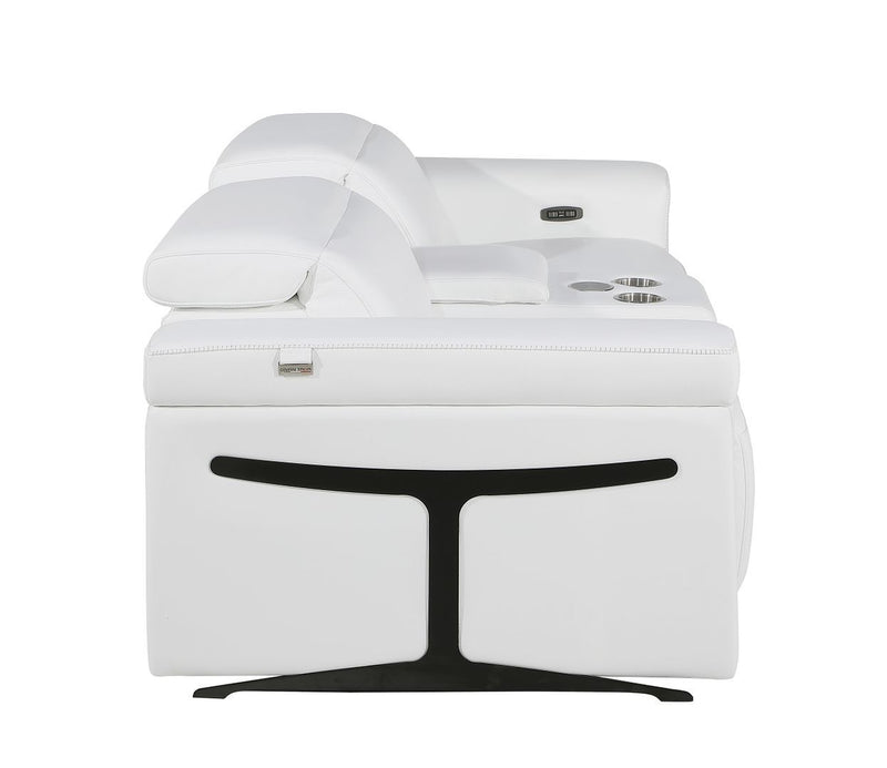 1126 - 3-Piece Modular Power Reclining Loveseat In With 2 Power Recliners & Power Headrests
