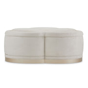 Malibu Crest - Cocktail Ottoman - Chardonnay - R&R Furniture Gallery (Fountain Valley, CA)